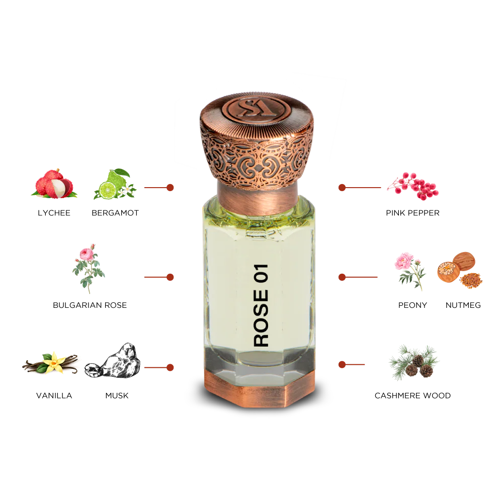 Swiss Arabian Rose 01 12ml Oil